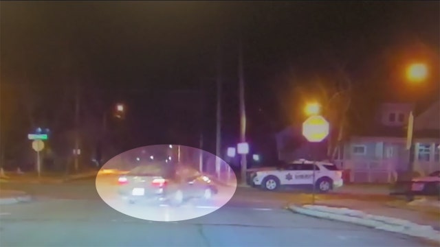 Grafton police chase, Two Rivers man arrested: video