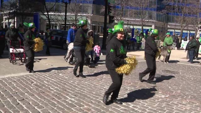 St. Patrick's Day Parade returns, Dancing Grannies perform