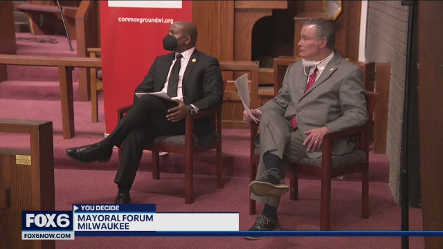 Common Ground Milwaukee mayor forum, Johnson, Donovan face off