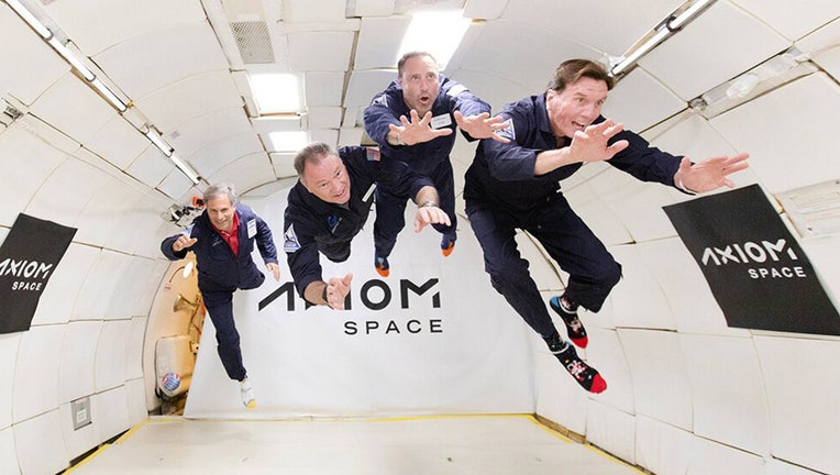 Axiom Ax-1 Zero-G flight