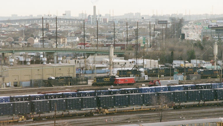 Newark Rail Yard