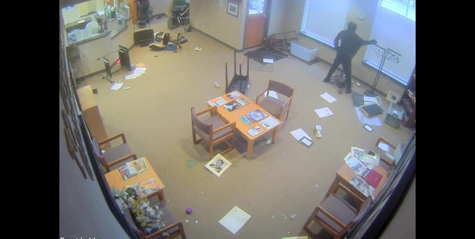 Milwaukee women's resource center vandals caught on video