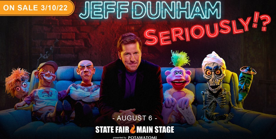 Wisconsin State Fair: Jeff Dunham brings laughs to Main Stage Aug. 6