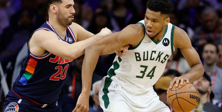 Bucks beat 76ers; Giannis scores 40