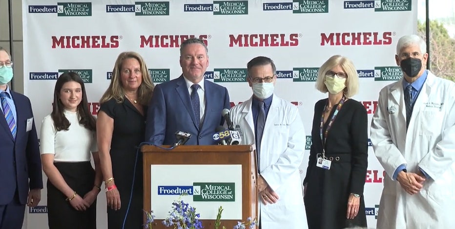 Medical College of Wisconsin donation; $15M for cancer research lab