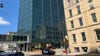 Glass falls from Chase Tower in Milwaukee