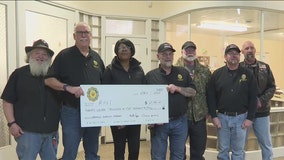 'Sleepout for Veterans' donation delivered to area groups