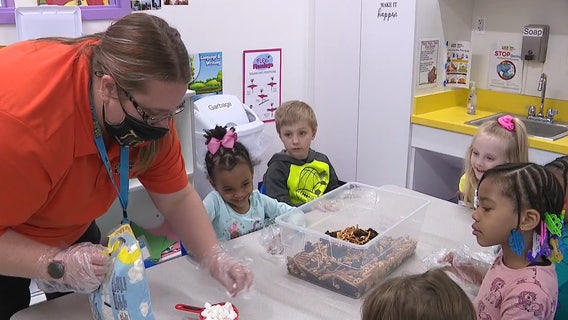 Preschoolers help Make-A-Wish Foundation