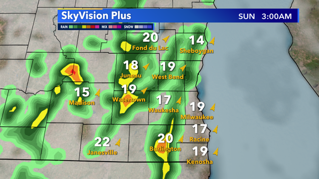Storms on the way overnight Saturday night after near-record warmth