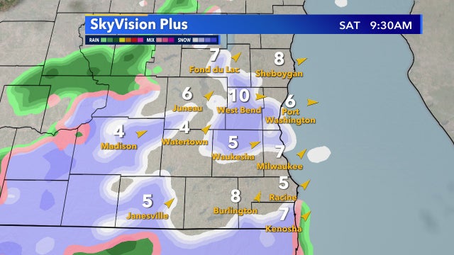 Another chance of snow Saturday morning