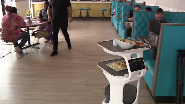 Wauwatosa restaurant's robot server helps staff, manager says