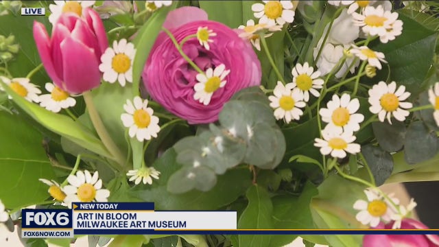 Milwaukee Art Museum: Art In Bloom is back this weekend