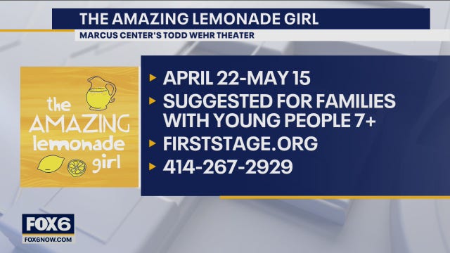 'The Amazing Lemonade Girl' at First Stage Theater