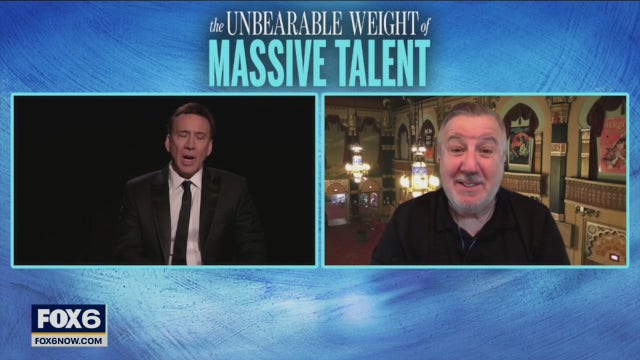 Gino talks with Nicolas Cage about new film