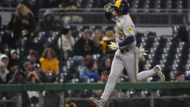 Brewers beat Pirates, Adames 2 homers, career-best 7 RBIs
