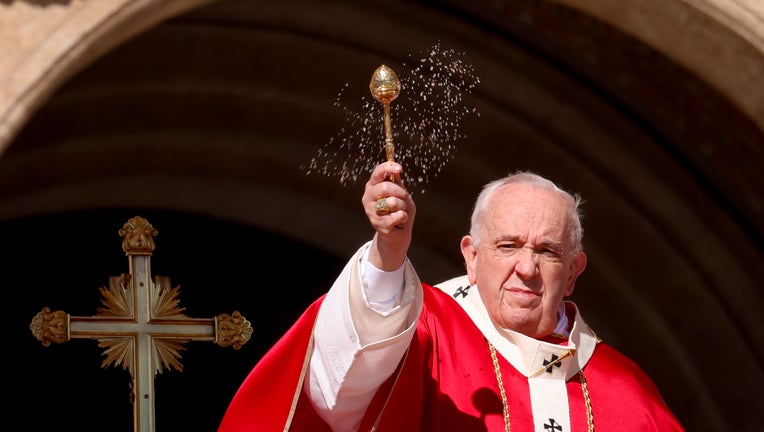 Pope Francis Leads Palm Sunday Mass At The Vatican