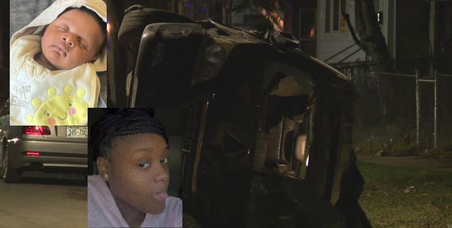 Milwaukee teen killed, road rage shooting, newborn left behind