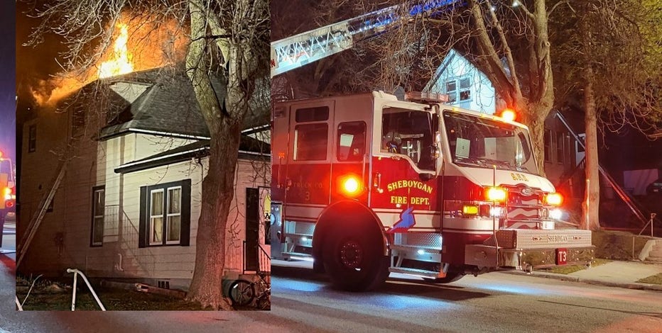 Sheboygan house fire: 3 displaced, cause under investigation