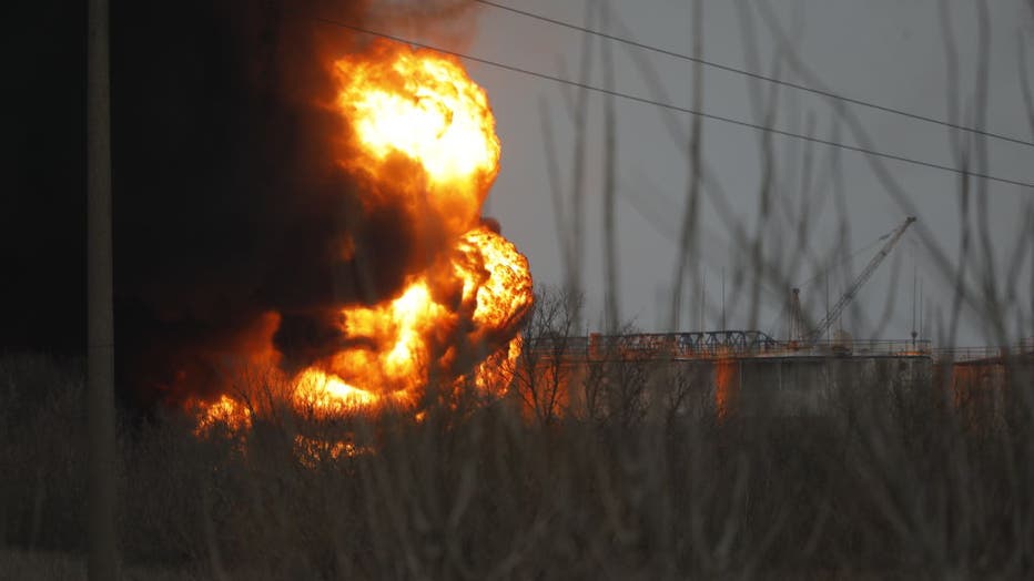 Ukraine strikes fuel depot in Russia's Belgorod, regional governor says