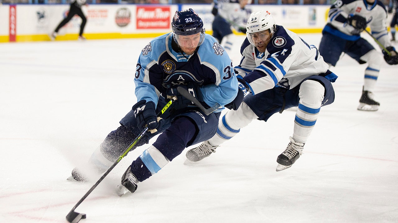 Milwaukee Admirals Official Center Ice Game Puck –