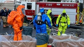 Blue Harbor Resort hazmat incident; spill contained to pool filtration room