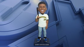 Giannis Antetokounmpo Brewers bobblehead coming Sept. 11