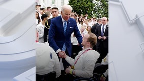 UW-Whitewater Paralympian meets President Biden, tours White House