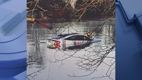 Car into Milwaukee River in Mequon: police