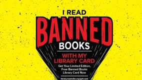 Nashville library offers 'I read banned books' cards in response to book bans