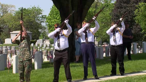 Memorial Day at Wood National Cemetery: Ceremony draws big crowd