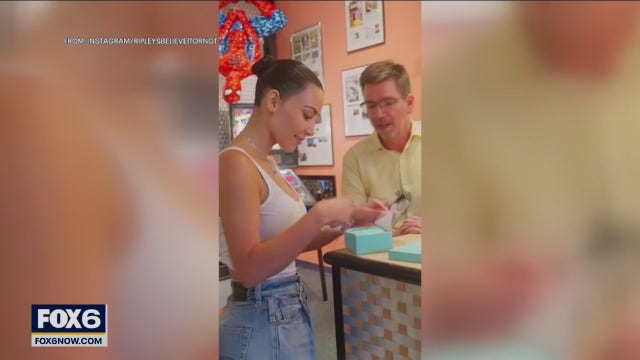 Kim Kardashian gets unique souvenir