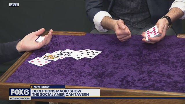 Deceptions: Mind-bending magic and a tasty meal