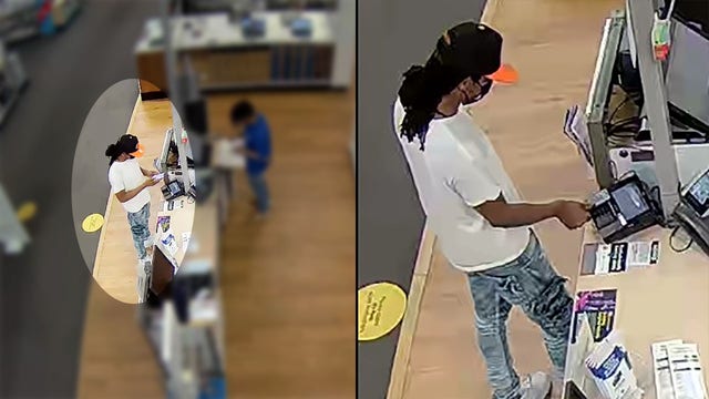 Credit card fraud attempt, Caledonia police seek suspect