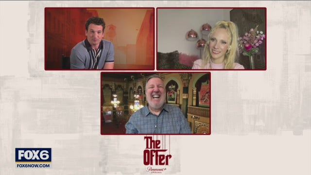 Gino talks with cast of 'The Offer'