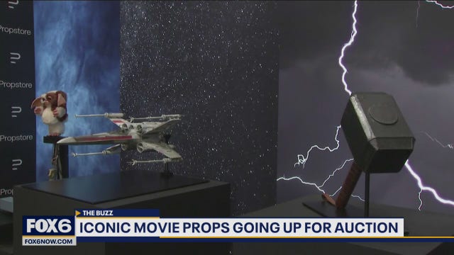 Iconic movie memorabilia heads to auction