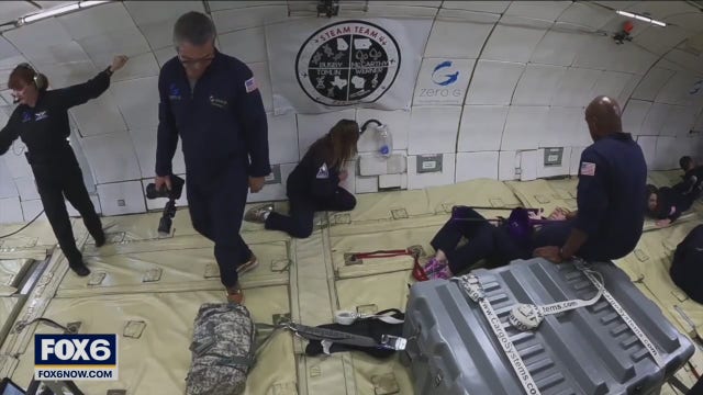 Lisa Werner talks about zero gravity flight