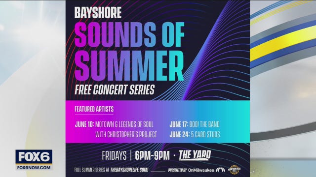 Enjoy outdoor music this summer