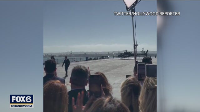 Tom Cruise proves he still knows how to make an entrance