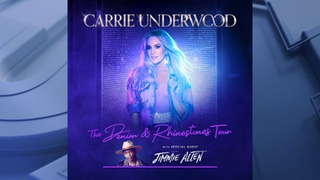 Carrie Underwood coming to Fiserv Forum Oct. 23