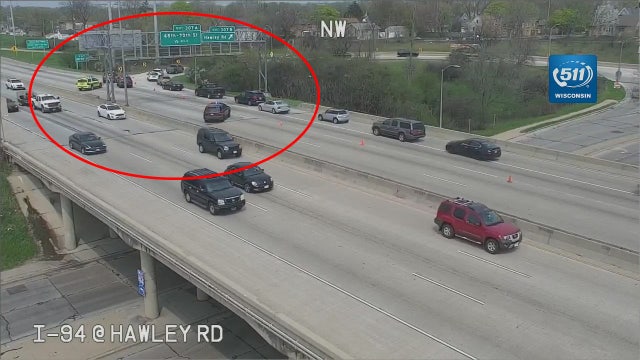 Shooting on I-94 WB at Hawley Road; freeway temporarily closed
