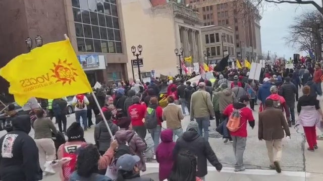 'Days Without Latinxs and Immigrants' Milwaukee demonstration