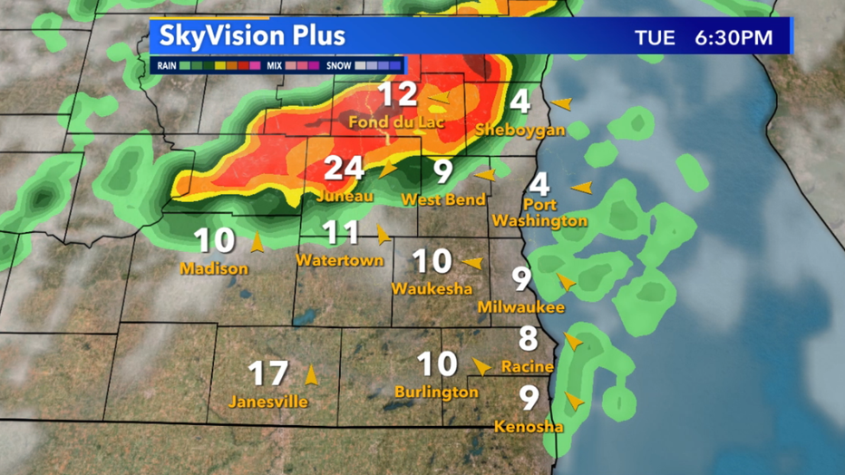 Slight Risk For Severe Weather Across Parts Of SE Wisconsin Tuesday ...