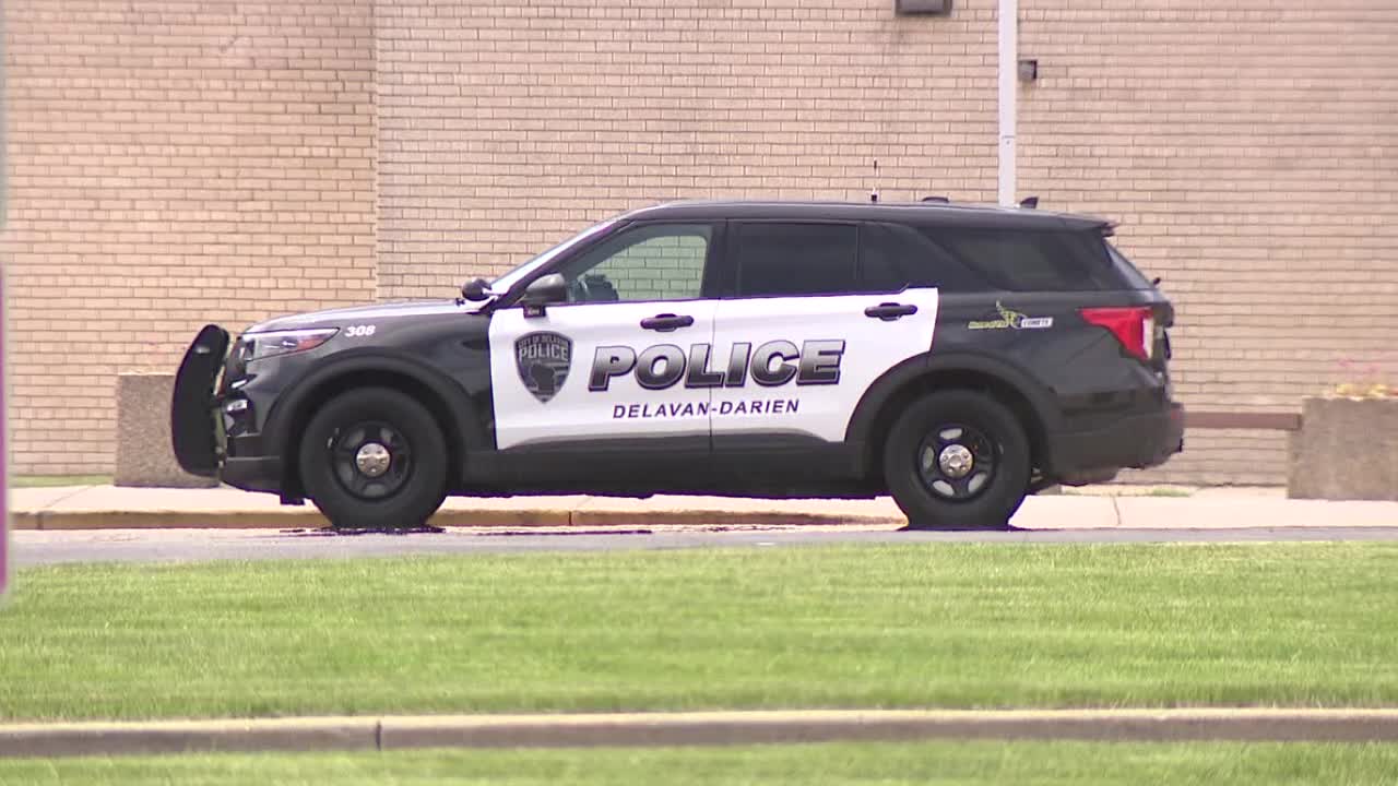 Delavan vehicle vs. scooter crash; 12-year-old seriously injured