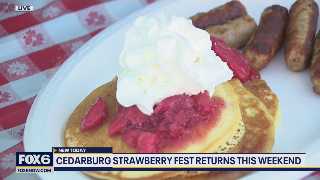 Cedarburg's 37th annual Strawberry Festival is back