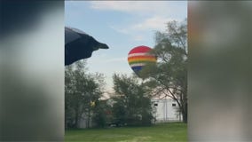 Burlington hot air balloon crash; witness, responder describes scene