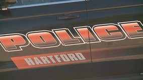 Hartford students struck crossing street, taken to hospital