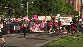 Milwaukee Roe v. Wade protests form downtown