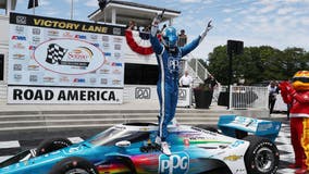 Newgarden wins at Road America, earns $1 million prize