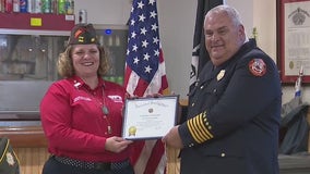 Greendale firefighter's Muskego home burned, chief VFW hero's award