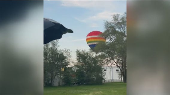 Burlington hot air balloon crash; witness, responder describes scene